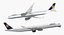 空中客车A350-1000汉莎航空索具3D模型