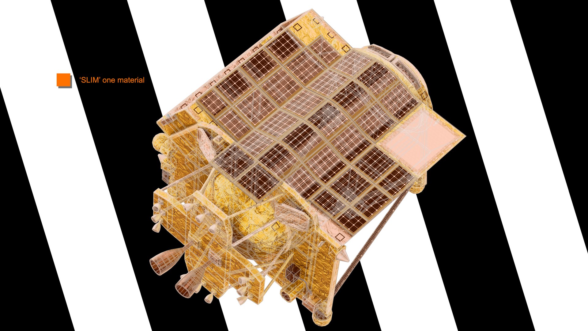 SLIM JAXA Precision Lunar Lander 3D model https://p.turbosquid.com/ts-thumb/dk/AzPBqh/W7/end0/png/1769030915/1920x1080/fit_q87/02535b9e09ff8df4cee336e34f83f5505c926462/end0.jpg