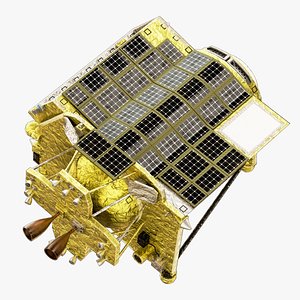 SLIM JAXA Precision Lunar Lander 3D model