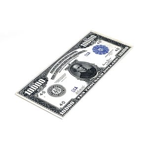 $10000 dollar bill chase model