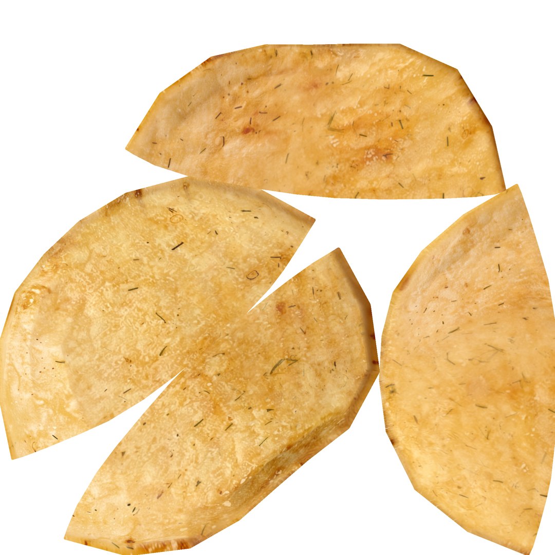 Single Chip 3D model https://p.turbosquid.com/ts-thumb/dk/CWj5H8/yT/chips_basecolor/png/1787032573/1920x1080/fit_q87/8e15cda2fdb59598138d64a07a2d6d0283abf04b/chips_basecolor.jpg