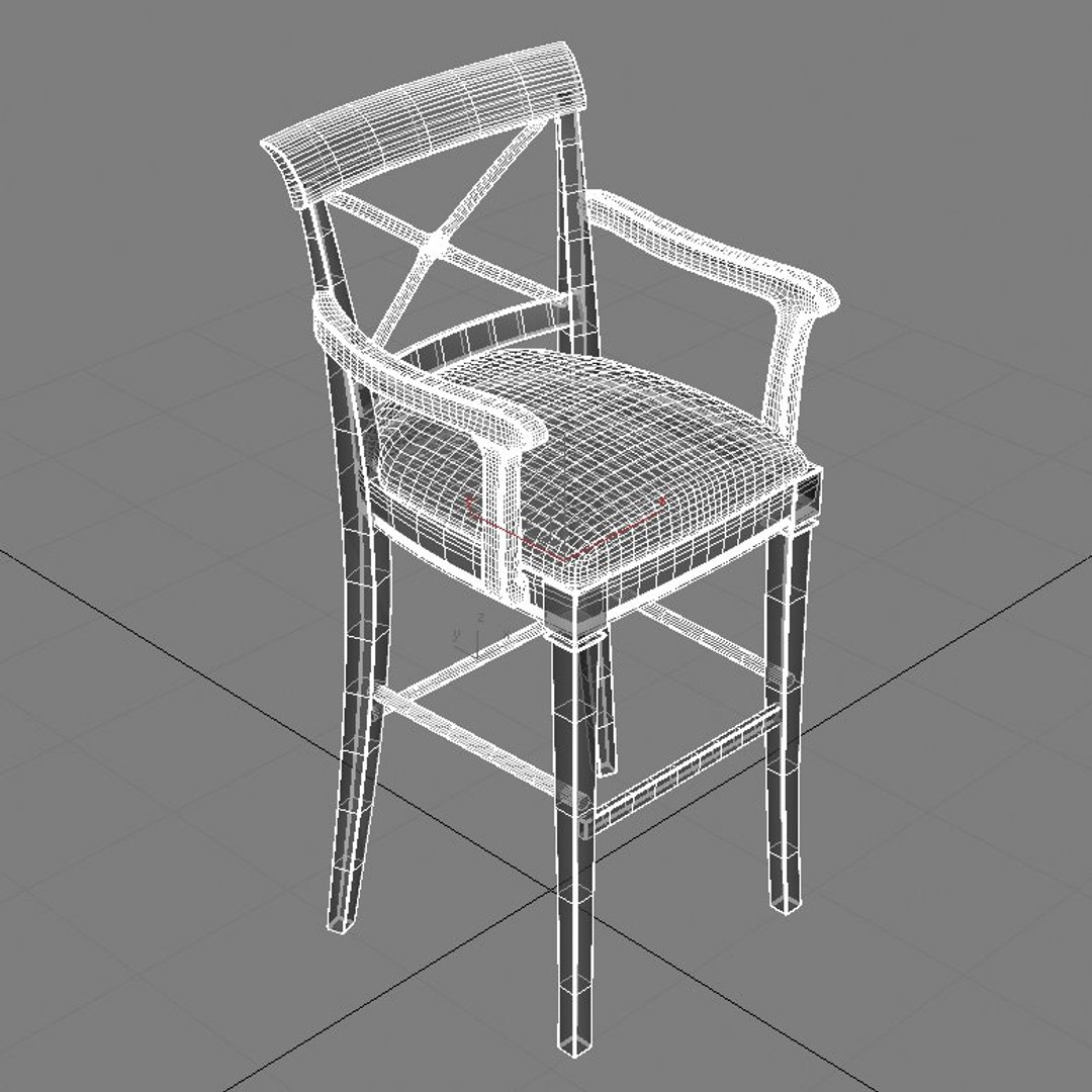 Bar Chair Obj