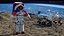 Mujer Astronauta NASA xEMU Spacesuit
