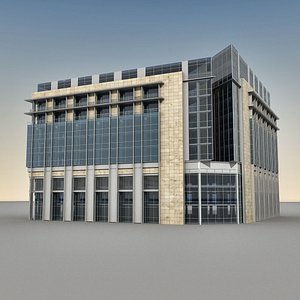 3ds max modern building