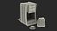 Coffee Maker with Cup 3D Model