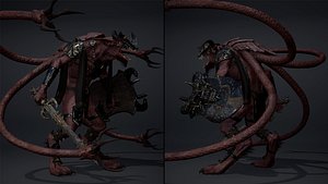3D Shadow Swordman Tentacle
