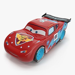 lightning mcqueen car toy 3D model