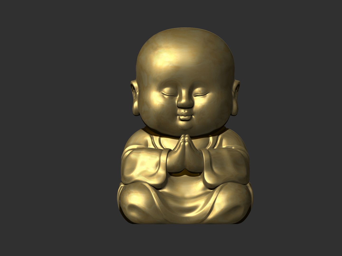 3D Little Monk Model - TurboSquid 2168000