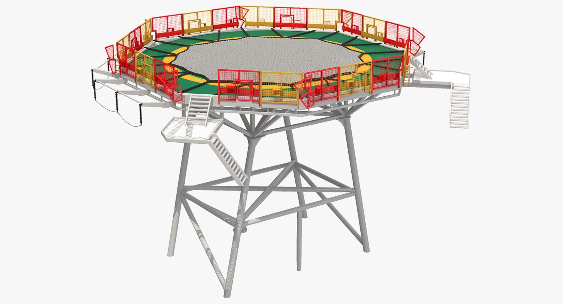 Helipad 3D Model 3D model preview