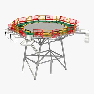 helipad pad 3D