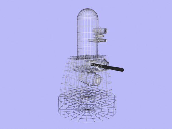 3d model close ciws