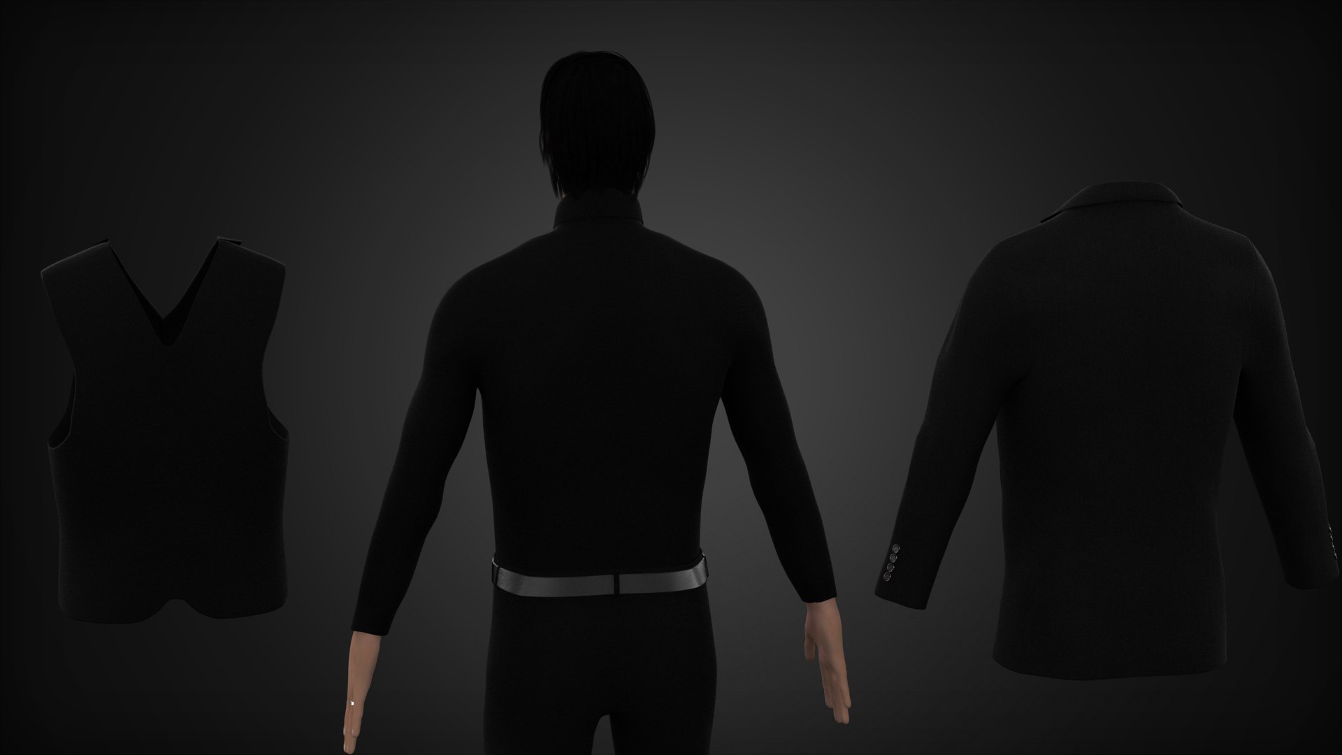 John wick model - TurboSquid 1435313