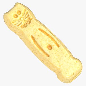 3D Cat Shaped Biscuit 01