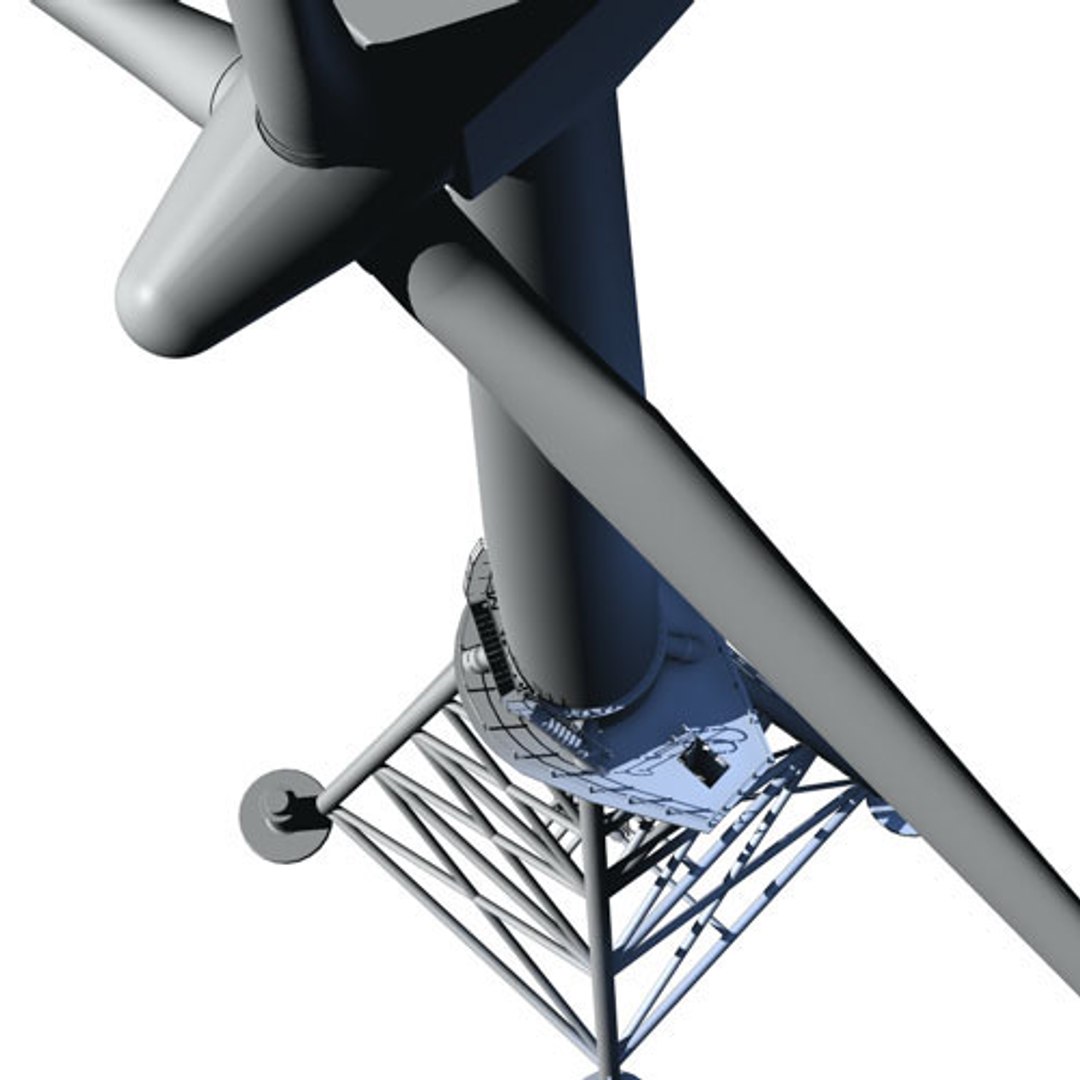 3d C4d Wind Turbine