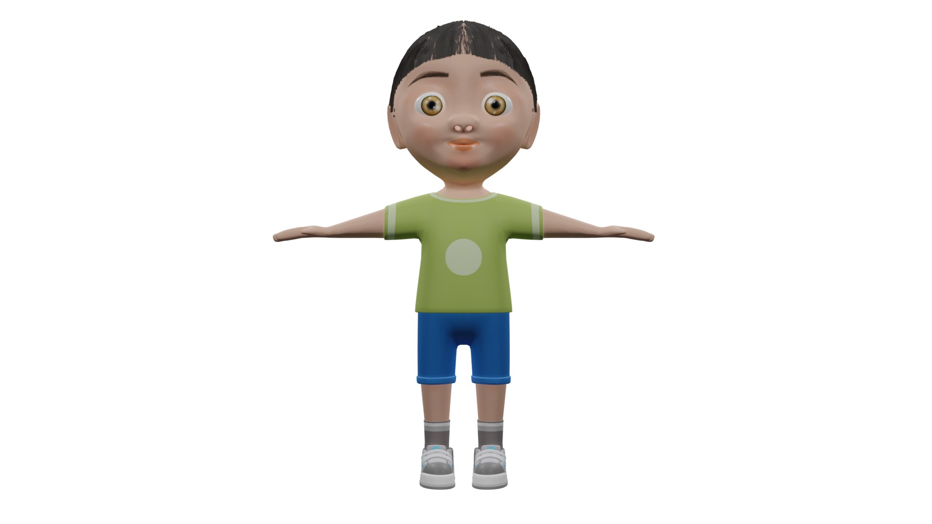 3D Cartoon boy5 TurboSquid 2080322