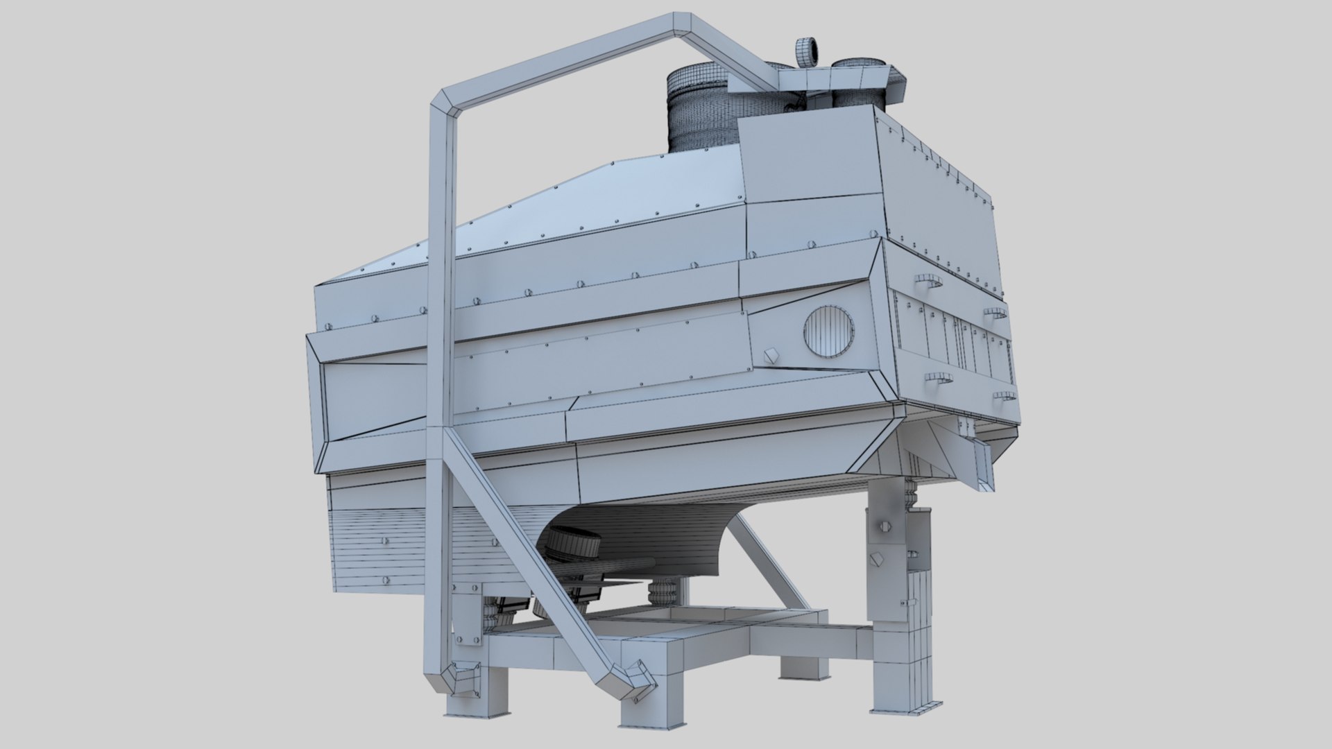 3D Stone Seperator Destroyer - Wheat Grain Flour Milling Machine https://p.turbosquid.com/ts-thumb/dl/4vfuqU/6E/sroneseperatortwowireframe000009/jpg/1663732672/1920x1080/fit_q87/f5cd45654903953230b38942486842ebd507edb1/sroneseperatortwowireframe000009.jpg