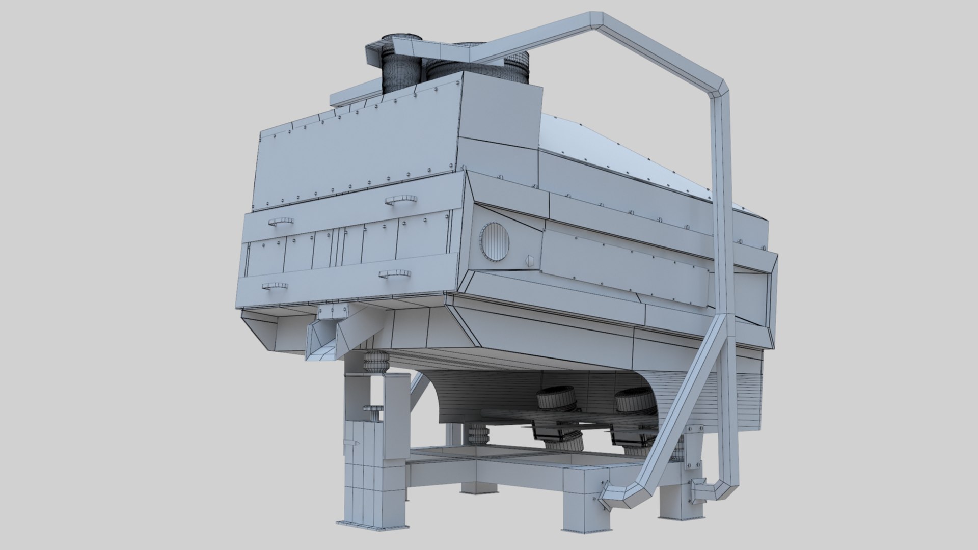 3D Stone Seperator Destroyer - Wheat Grain Flour Milling Machine https://p.turbosquid.com/ts-thumb/dl/4vfuqU/AH/sroneseperatortwowireframe000016/jpg/1663732769/1920x1080/fit_q87/fd7c51de38a7c450a171324a9d34ea07c423768d/sroneseperatortwowireframe000016.jpg