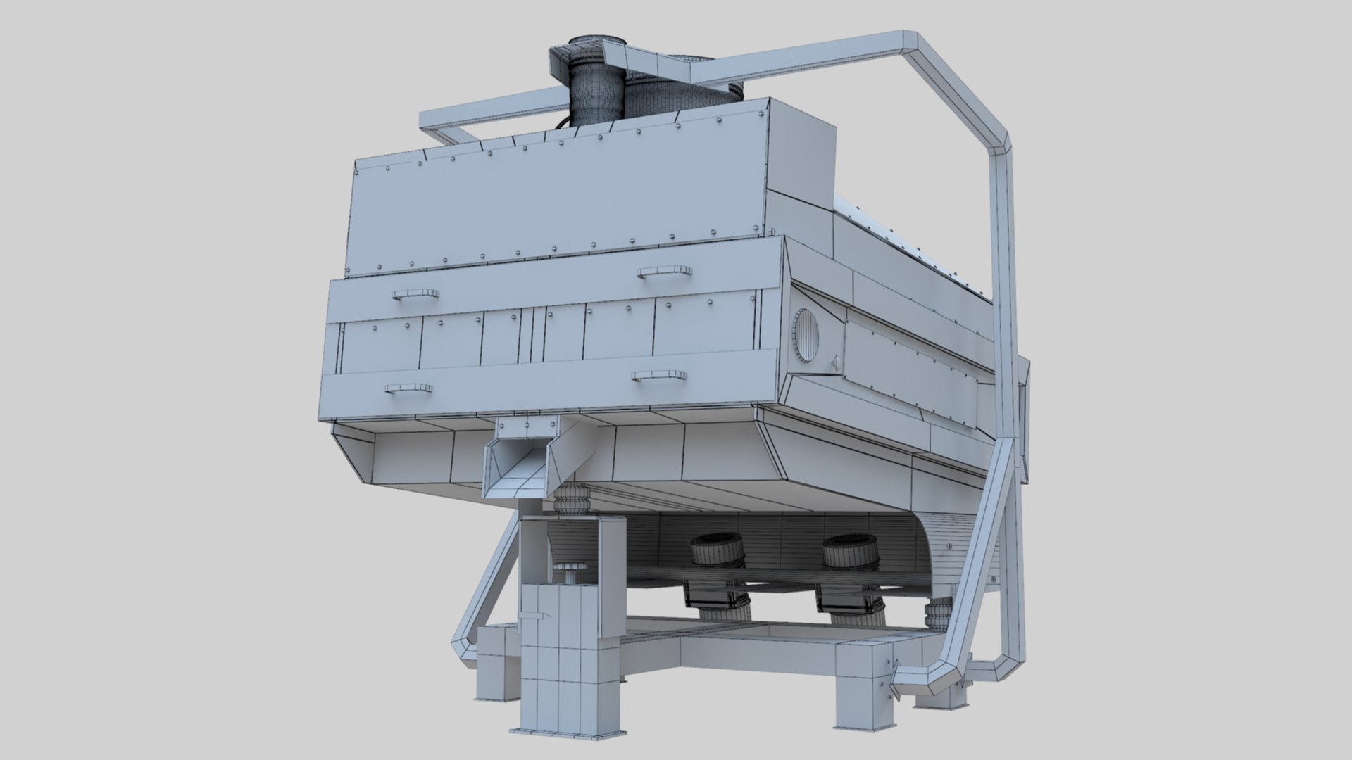 3D Stone Seperator Destroyer - Wheat Grain Flour Milling Machine https://p.turbosquid.com/ts-thumb/dl/4vfuqU/E8/sroneseperatortwowireframe000015/jpg/1663732767/1920x1080/fit_q87/866fdb443a1a3d2456915fb6dcd9b383af981ffb/sroneseperatortwowireframe000015.jpg