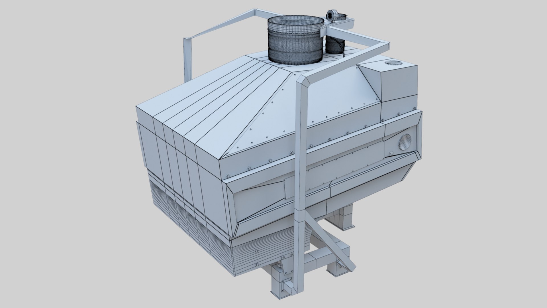 3D Stone Seperator Destroyer - Wheat Grain Flour Milling Machine https://p.turbosquid.com/ts-thumb/dl/4vfuqU/Ee/sroneseperatorwireframe000001/jpg/1663732782/1920x1080/fit_q87/65eeb912686e3a5ba3e7577eefc5bdcfb83cabd6/sroneseperatorwireframe000001.jpg