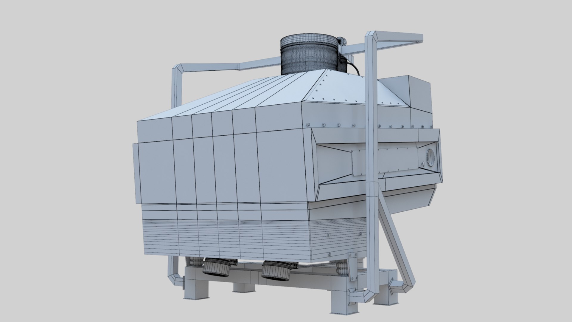 3D Stone Seperator Destroyer - Wheat Grain Flour Milling Machine https://p.turbosquid.com/ts-thumb/dl/4vfuqU/PI/sroneseperatortwowireframe000029/jpg/1663732777/1920x1080/fit_q87/4ad22143d99b536effccd5ae5f2c3d4664bfe658/sroneseperatortwowireframe000029.jpg