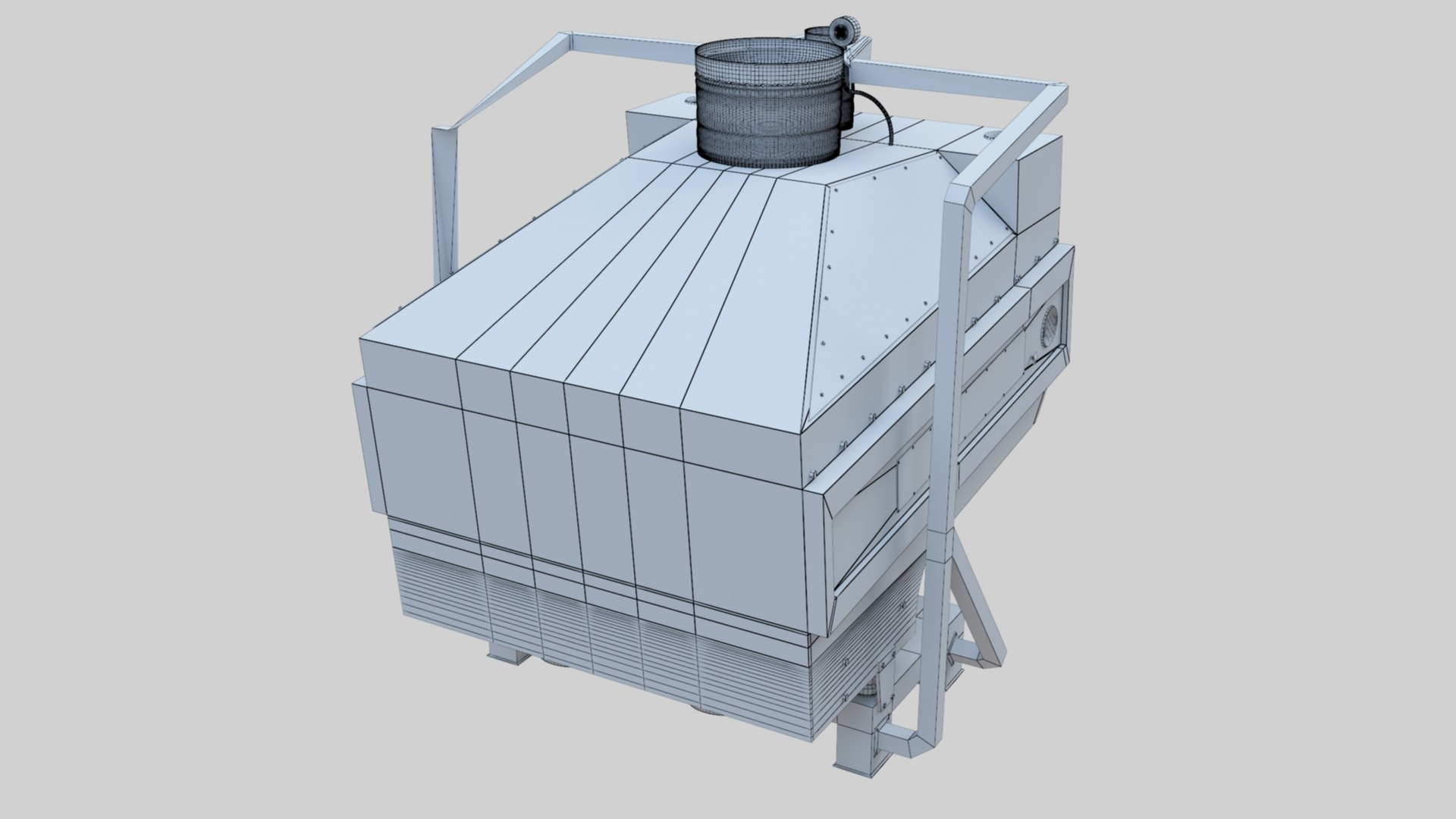 3D Stone Seperator Destroyer - Wheat Grain Flour Milling Machine https://p.turbosquid.com/ts-thumb/dl/4vfuqU/Ui/sroneseperatorwireframe000026/jpg/1663732806/1920x1080/fit_q87/d34de2ef4ee060318b18bf50128246cb29fbee0c/sroneseperatorwireframe000026.jpg