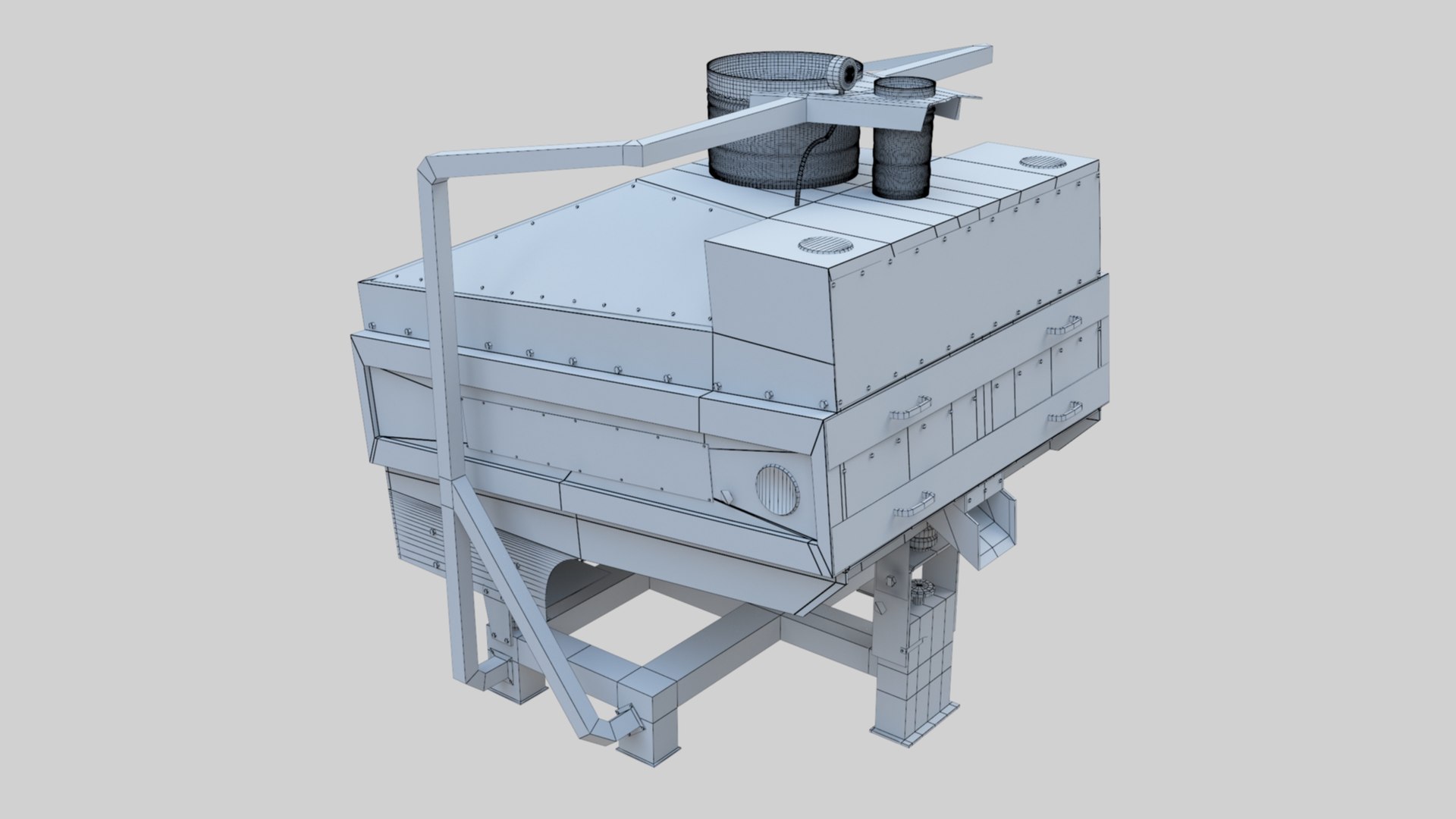 3D Stone Seperator Destroyer - Wheat Grain Flour Milling Machine https://p.turbosquid.com/ts-thumb/dl/4vfuqU/Wz/sroneseperatorwireframe000009/jpg/1663732790/1920x1080/fit_q87/0bf41ae1d91b1b90fa51917ce51ce0fed5cc5187/sroneseperatorwireframe000009.jpg