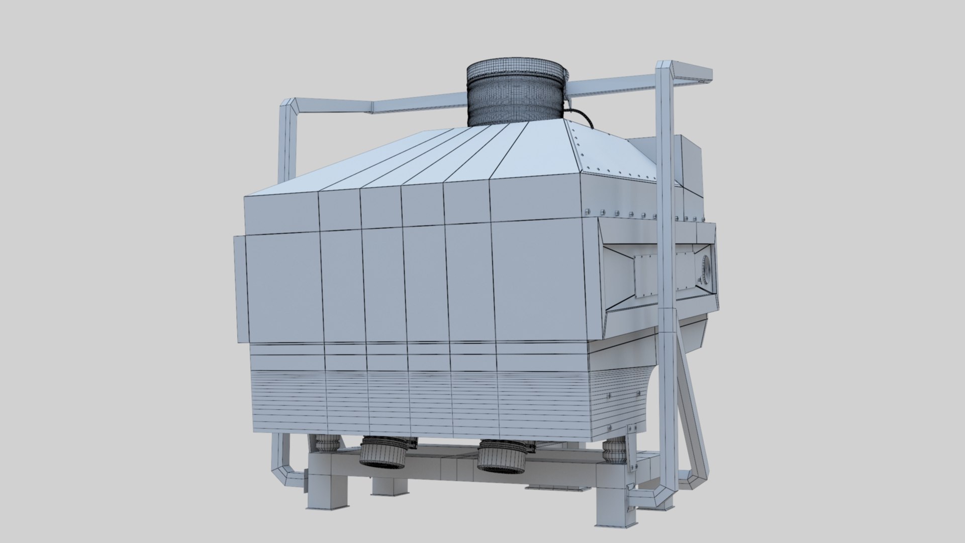 3D Stone Seperator Destroyer - Wheat Grain Flour Milling Machine https://p.turbosquid.com/ts-thumb/dl/4vfuqU/kb/sroneseperatortwowireframe000027/jpg/1663732777/1920x1080/fit_q87/55565eaf689868cfb70fd3722c9a4661ac5ac216/sroneseperatortwowireframe000027.jpg