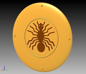 Shield v6 1-1 scale CAD model