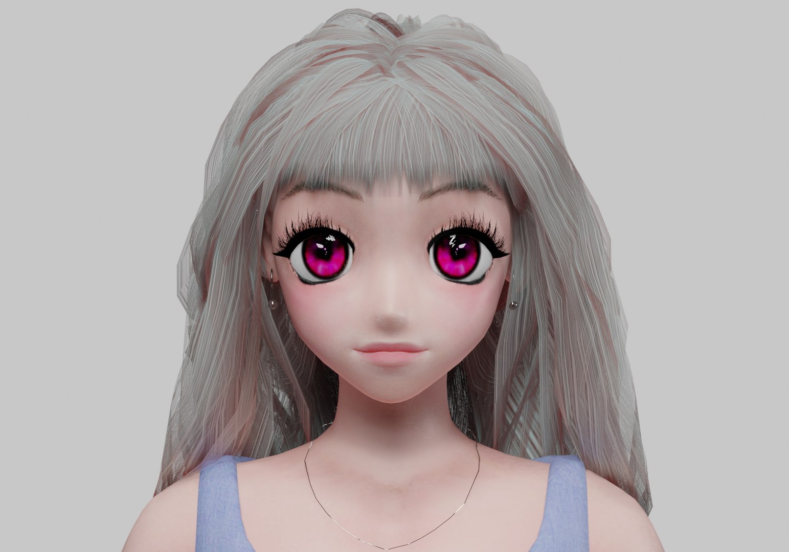 3D Cute Basic Girl V38440 - TurboSquid 2270459