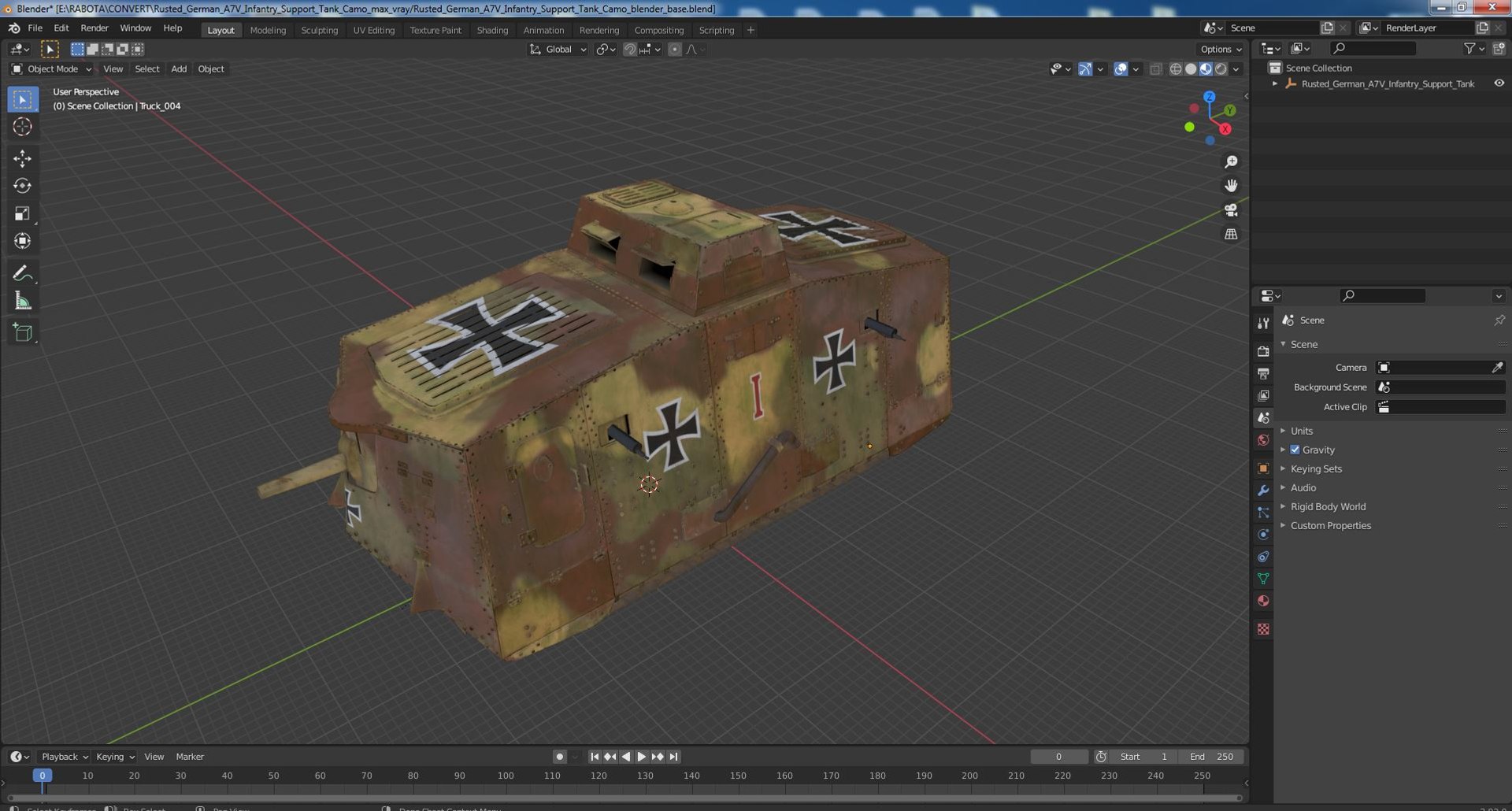 3D Rusted German A7V Infantry Support Tank Camo https://p.turbosquid.com/ts-thumb/dl/8CkvOI/9r/rustedgermana7vinfantrysupporttankcamomb3dmodel025/jpg/1703239775/1920x1080/fit_q87/b93193f420819a59bf7dfacb540c7941869a63ee/rustedgermana7vinfantrysupporttankcamomb3dmodel025.jpg