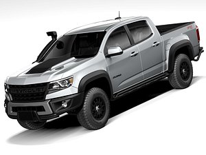 3D Chevrolet Colorado ZR2 Bison 2019 model