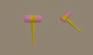 3D model Toy Hammer