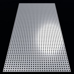 Perforated panel with 20 percent opening 25O47
