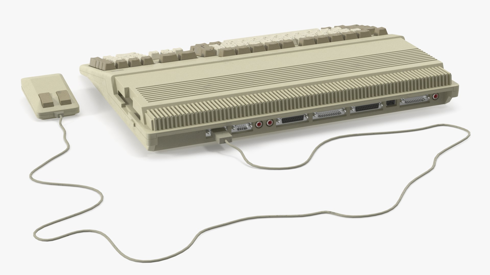 3D Old Home Computer Keyboard - TurboSquid 2061414