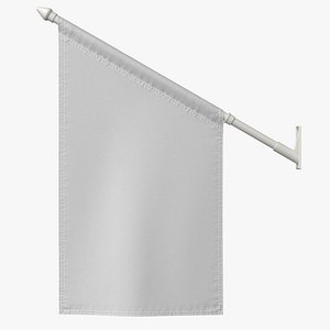 Flag Wall Fixed PBR model