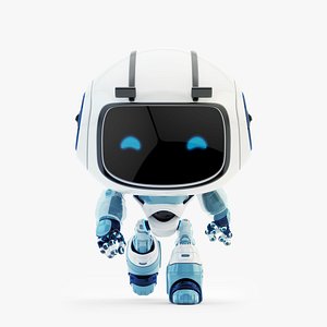 lovely robot - friendly model