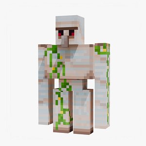 Iron Golem - Minecraft 3D model