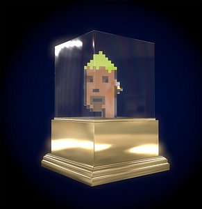 Gold Punk 3D model