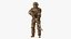 Soldado con Arma en Desert Camo