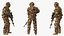 Soldado con Arma en Desert Camo