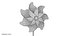 pinwheel windmill toy 3D model