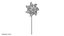 pinwheel windmill toy 3D model