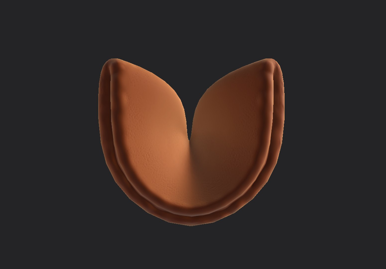 Fortune Cookie Model - TurboSquid 1460664