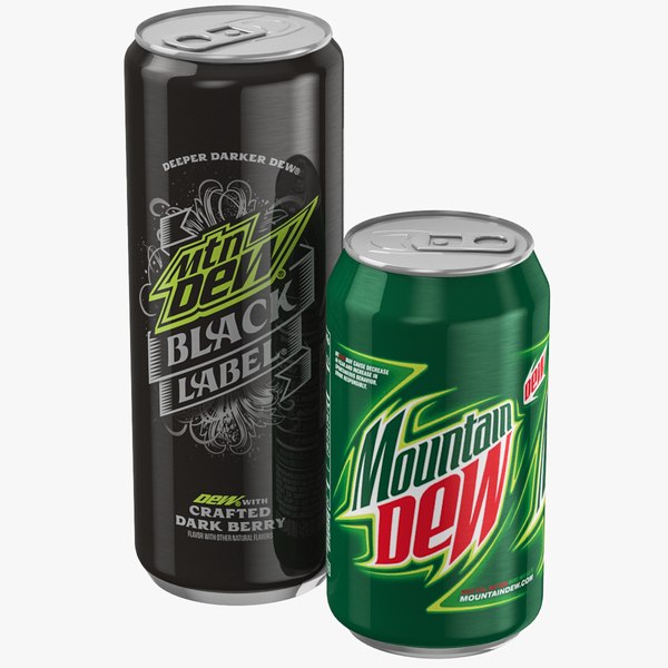 3D model mountain dew