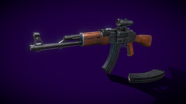 modelo 3d Quick silver gun - TurboSquid 2038559