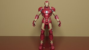 3D model Iron Man Bleeding Edge 3D model