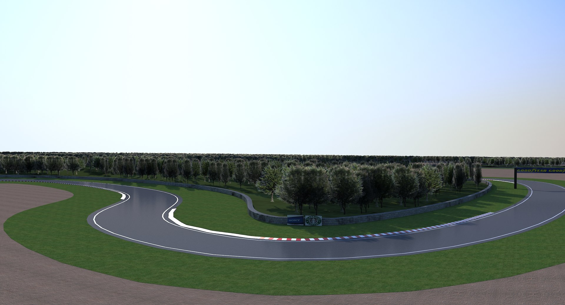 3D race track - TurboSquid 1201197