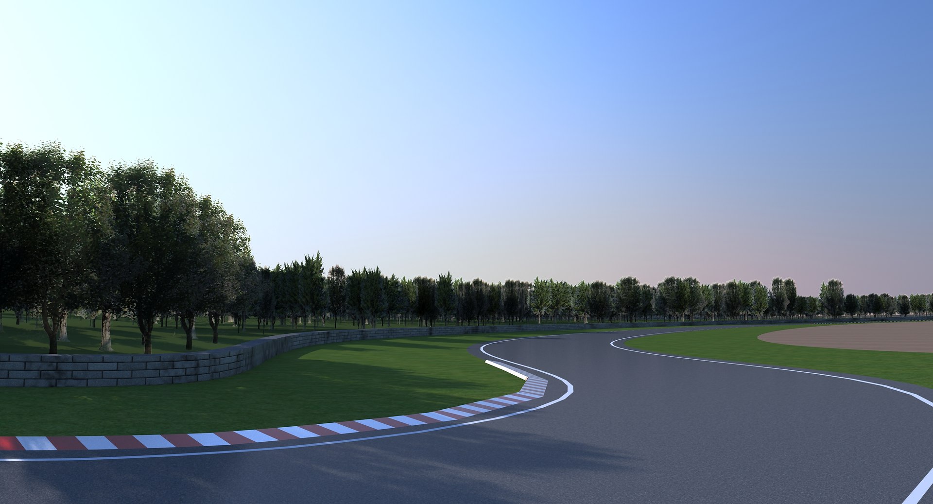 3D race track - TurboSquid 1201197