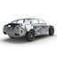 car frame chassis 2 3d model