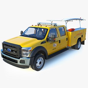 Ford F550 Utility Lifeguard Truck